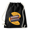 PRINTFASHION Retro mix vol 100 - Sportzsák, Tornazsák - Fekete