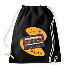 PRINTFASHION Retro mix vol 100 - Sportzsák, Tornazsák - Fekete tornazsák