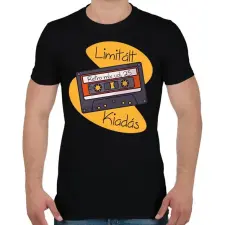 PRINTFASHION Retro mix vol 25 - Férfi póló - Fekete férfi póló