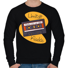 PRINTFASHION Retro mix vol 25 - Férfi pulóver - Fekete