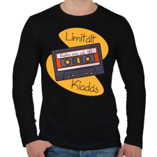 PRINTFASHION Retro mix vol 40 - Férfi hosszú ujjú póló - Fekete férfi póló