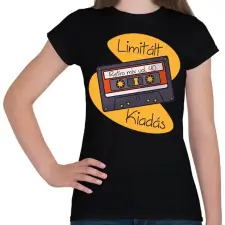 PRINTFASHION Retro mix vol 40 - Női póló - Fekete női póló
