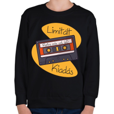 PRINTFASHION Retro mix vol 60 - Gyerek pulóver - Fekete