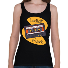 PRINTFASHION Retro mix vol 70 - Női atléta - Fekete