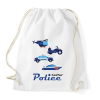 PRINTFASHION Retro rendőr - Sportzsák, Tornazsák - Fehér