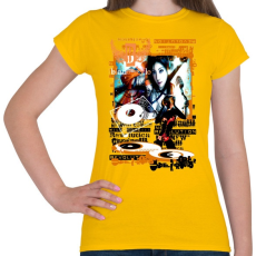 PRINTFASHION REVOLUTION - Női póló - Sárga