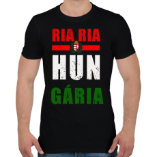 PRINTFASHION ria ria - Férfi póló - Fekete