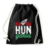 PRINTFASHION Ria ria hungária - Sportzsák, Tornazsák - Fekete