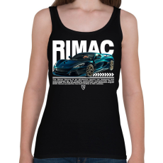 PRINTFASHION Rimac Nevera - Női atléta - Fekete