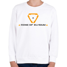 PRINTFASHION Ring of Elysium szöveges Logó - Gyerek pulóver - Fehér