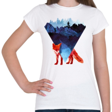 PRINTFASHION Risky road - Női póló - Fehér női póló