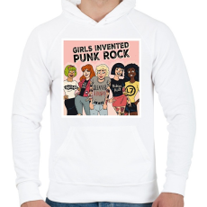 PRINTFASHION Riverdale - Férfi kapucnis pulóver - Fehér