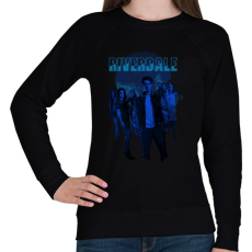 PRINTFASHION RIVERDALE - Női pulóver - Fekete