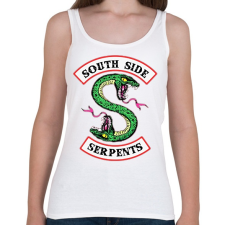 PRINTFASHION Riverdale South Side Serpents - Női atléta - Fehér női trikó