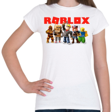 PRINTFASHION Roblox - Női póló - Fehér női póló