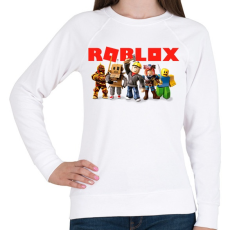 PRINTFASHION Roblox - Női pulóver - Fehér