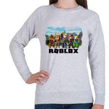 PRINTFASHION Roblox - Női pulóver - Sport szürke női pulóver, kardigán