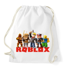 PRINTFASHION Roblox - Sportzsák, Tornazsák - Fehér tornazsák