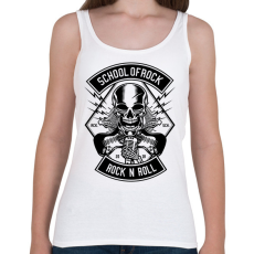 PRINTFASHION Rock and roll - Női atléta - Fehér