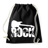 PRINTFASHION Rock Music - Sportzsák, Tornazsák - Fekete