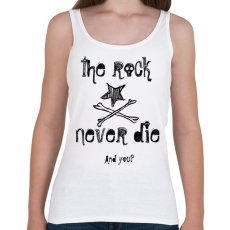 PRINTFASHION rock never die - Női atléta - Fehér