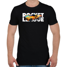 PRINTFASHION Rocket League - Férfi póló - Fekete