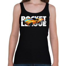 PRINTFASHION Rocket League - Női atléta - Fekete