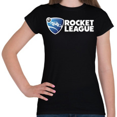 PRINTFASHION rocket league - Női póló - Fekete