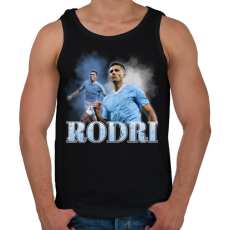 PRINTFASHION Rodri - Férfi atléta - Fekete