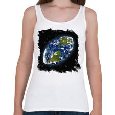 PRINTFASHION Rögbi világ - Női atléta - Fehér női trikó