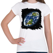 PRINTFASHION Rögbi világ - Női póló - Fehér női póló