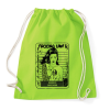 PRINTFASHION Rohadt törvény - Sportzsák, Tornazsák - Limezöld