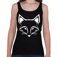 PRINTFASHION Róka  - Női atléta - Fekete női trikó