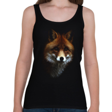 PRINTFASHION róka - Női atléta - Fekete