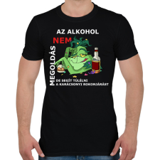 PRINTFASHION Rokonjárás - Férfi póló - Fekete férfi póló