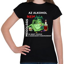 PRINTFASHION Rokonjárás - Női póló - Fekete női póló