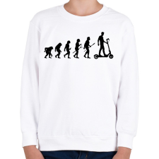 PRINTFASHION Roller evolúció - Gyerek pulóver - Fehér gyerek pulóver, kardigán
