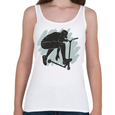 PRINTFASHION Roller - Női atléta - Fehér