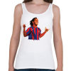 PRINTFASHION Ronaldinho - Női atléta - Fehér