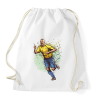 PRINTFASHION Ronaldo #9 - Sportzsák, Tornazsák - Fehér