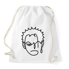 PRINTFASHION Roronoa Zoro - Sportzsák, Tornazsák - Fehér tornazsák