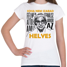 PRINTFASHION Rosa Parks idézet - Női póló - Fehér