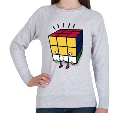PRINTFASHION Rossz forgatás - Női pulóver - Sport szürke