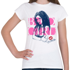 PRINTFASHION Rossz lány - Női póló - Fehér női póló