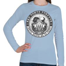 PRINTFASHION Rosszcsontok mindörökké - Női hosszú ujjú póló - Világoskék női póló
