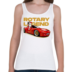 PRINTFASHION ROTARY LEGEND MAZDA - Női atléta - Fehér