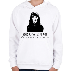 PRINTFASHION rowena - Gyerek kapucnis pulóver - Fehér