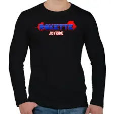 PRINTFASHION ROXETTE JOYRIDE - Férfi hosszú ujjú póló - Fekete férfi póló