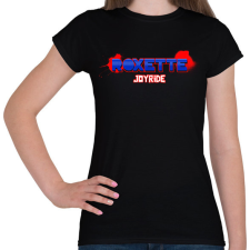 PRINTFASHION ROXETTE JOYRIDE - Női póló - Fekete női póló
