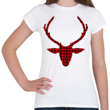PRINTFASHION Rudolf - Női póló - Fehér női póló